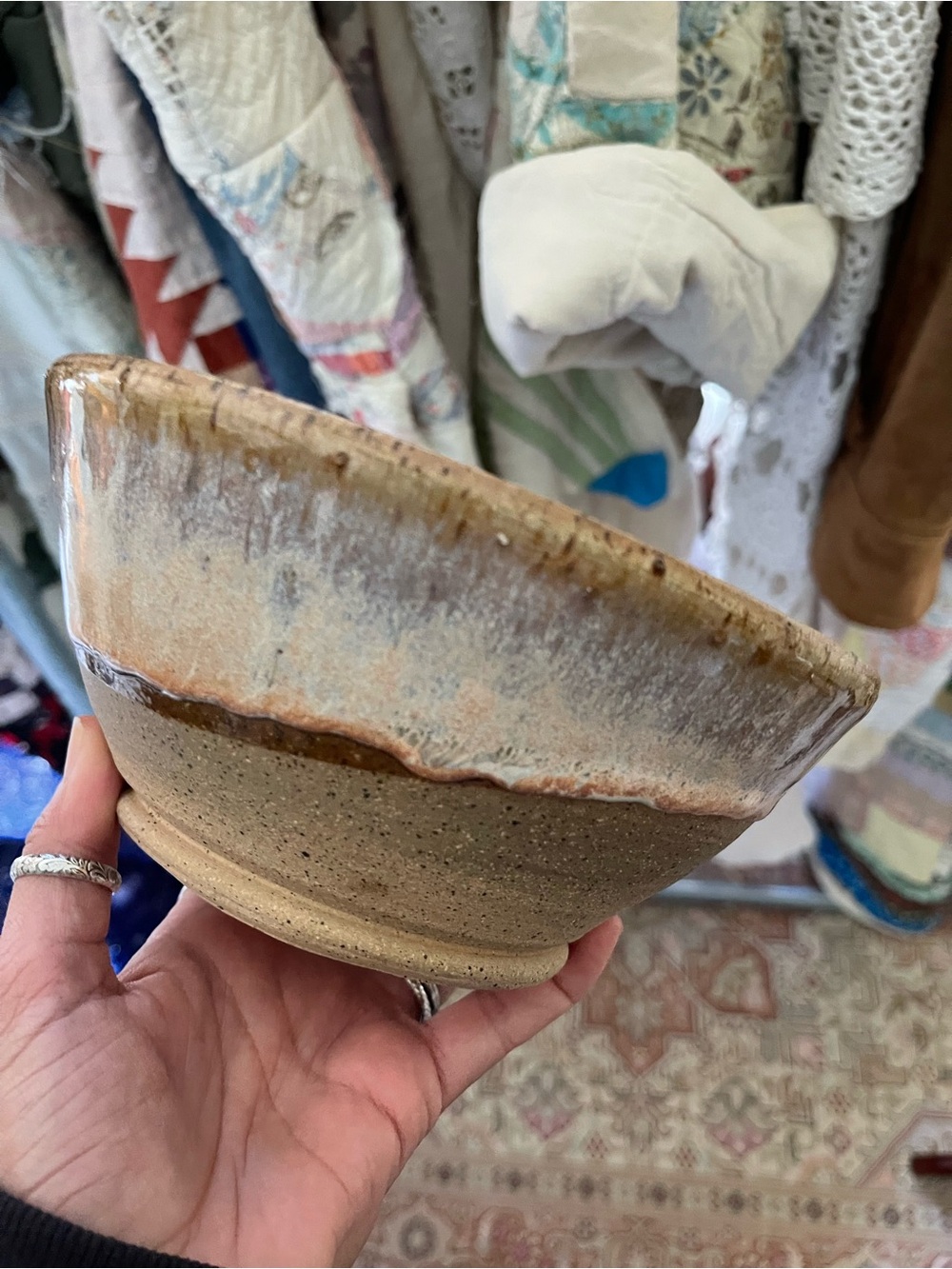 Handmade Ceramic Serving Trade - Picture 3 of 3